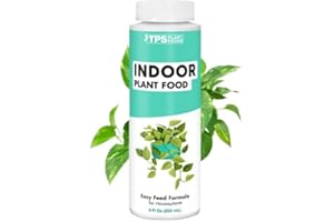 TPS NUTRIENTS Indoor Plant Food, Liquid Fertilizer for Healthy Growth & Vibrant Foliage in Houseplants, by TPS Plant Foods, 8 oz (250 mL)