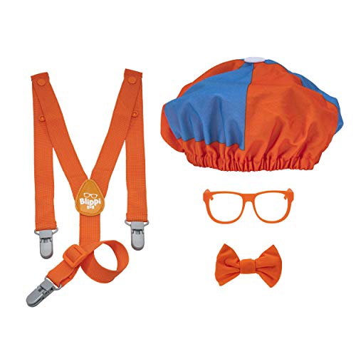 Blippi Costume Roleplay Accessories, Perfect for Dress Up and Play Time