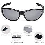 Duduma Tr437 Polarized Sports Sunglasses for Baseball Cycling Fishing Golf Superlight Frame