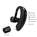 Best Bluetooth Headset Truckers Wireless Business Earpiece with 12 Hours Talktime Mic HandsFree Noise Cancelling Headphones Compatible Android Cell Phone for Driving/Office