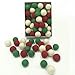Christmas Felt Balls Red Green White 80pc 2cm DIY Felted Pom Pom Garland Wool Balls