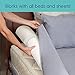 Inflatable Bed Bumpers for Toddlers | Travel Bed Rail, Blow-up Bed Bumper with Non-Skid Water-Resistant, Non-Slip Removable Cover | Portable Bed Rail for Hotel, Grandma's, Vacation