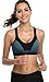 ATTRACO Womens Racerback Sports Bra Workout Yoga Top Medium Support Fitness Bra