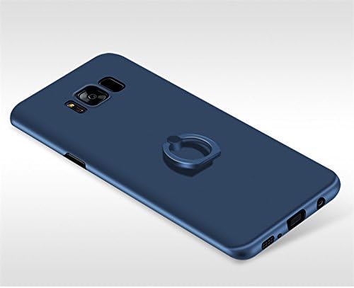 Galaxy S8 Plus Case [Perfect Fit] Samsung Galaxy S8+ / S8 Plus Case Anti-Slip Matte Coating Excellent Grip Thin Hard Protective PC Cover by Sophili - RingBlue