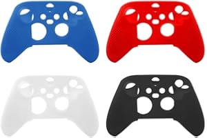 Silicone Protective Case Cover Skin for Xbox Series X S Gamepad Controller (Black)