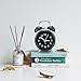Alarm clock for bedrooms, [2018 Upgrade] 4.9’’ No Ticking Movement and Big Stereoscopic Digital Twin Bell Alarm Clock, Super Loud Alarm Clock for Heavy Sleepers