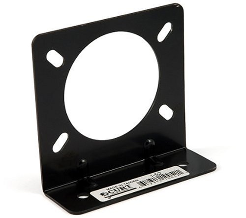CURT 58520 Vehicle-Side Trailer Wiring Harness Mounting Bracket for 7-Way USCAR Factory Socket on Ford, GM or Nissan