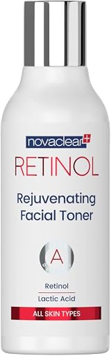 Novaclear RETINOL Rejuvenating Facial Toner Mature Skin Lactic Acid Arctium view 1