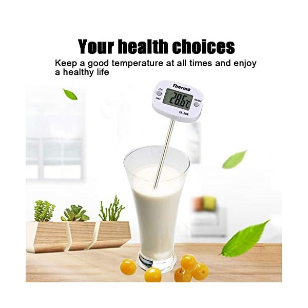 Termometro per Alimenti Therm Termometro da Cucina Digitale per la Cottura della Carne Sonda di Temperatura Alimentare…