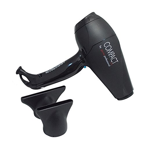 GA.MA Pluma Compact Ion Hair Dryer Black