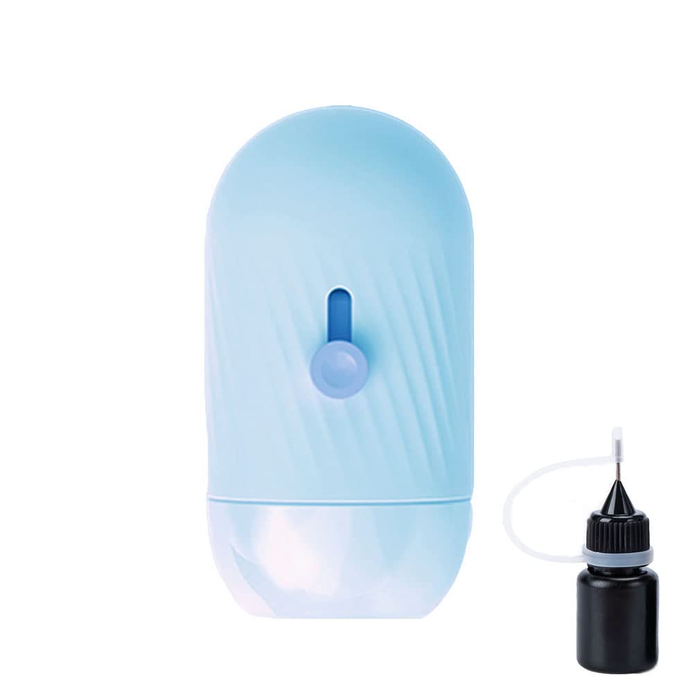 Blue Identity Theft Protection Roller Stamp, Confidential Roller Stamp Address Blocker Stamp, Anti Theft and Privacy Safety