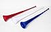 Sea View Treasures 3 Bulk Patriotic Stadium Blaster Vuvuzela Horn (Red, White, and Blue) - 4th of July Party Noisemaker