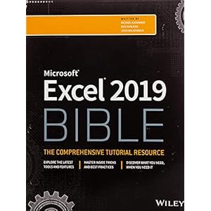 Excel 2019 Bible
