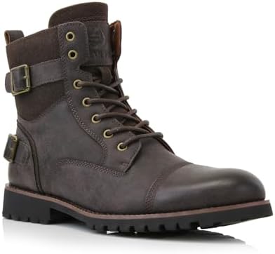 Amazon.com | Polar Fox McConnell Men's Burnished Combat Boot