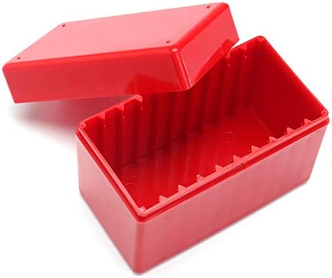 WYKsoku Practical Universal Coin Capacity Holder Slot Storage Box Collection Case for PCGS NPGS - Red