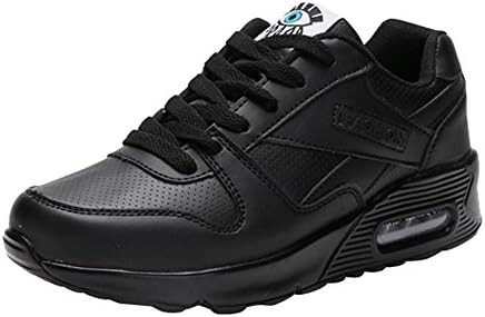 Kauneus Sneakers for Women Casual Comfy Wedges Sport Running Shoes Breathable Lightweight Lace up Athletic Shoes