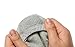 SKINISOX - Men’s No-Show Socks | Premium Cotton| Non-Slip | SkiniBARE Series (XL / Shoe Size 9 ~ 10, Black 3pk)