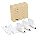 Albrillo E12 Bulb Dimmable LED Light Bulbs, 40 Watt Incandescent Equivalent, Warm White 2700K, 3 Pack