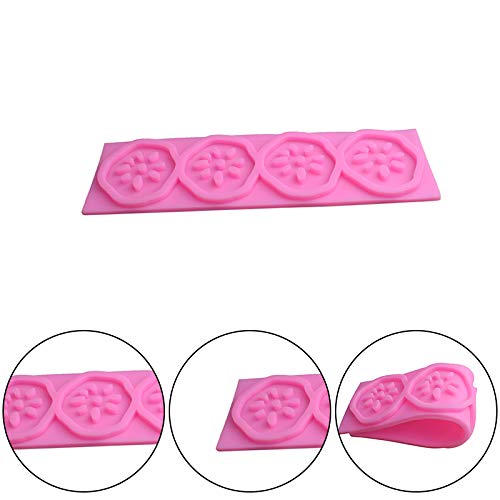 Wnakeli 1Pcs Silicone Cupcake Mould Reusable Kitchen Lotus Root Pattern Baking Dessert Mold Decorating Tool Home Party Wedding