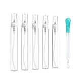 ALIOBC 5 Pcs 10ml Spray Bottle, Elegant Mini Empty