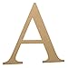JoePaul's Crafts Greek Wooden Letters - 12