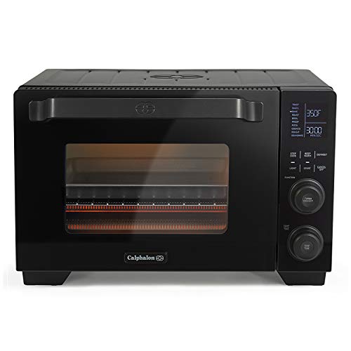Calphalon Performance Cool Touch Toaster Oven with Turbo Convection, Large (2106488), Black