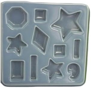 Stars and abstract shape mold 409