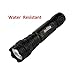 Outlite 501B High Power LED Flashlight, Tactical Handheld Flashlight Waterproof 5 Mode Flashlight for Outdoor Riding, Camping, Hiking, Hunting, Powered by 1pcs 18650 Battery (Not Included)