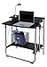 OneSpace Freeley Folding Computer Desk, Black