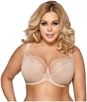 GorseniaUnderwired Lace Maxi Non Padded Bra K441 Luisse