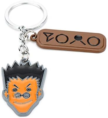 Anime X Keychain Keyring Key Chain Leorio Paladinight Kurapika Hisoka Metal Figures Fashion Car