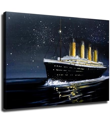 Amazon.com: Posterazzi Replica of Titanic Passenger Ticket Poster