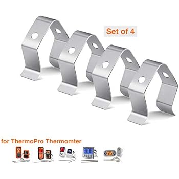 Probe Holder Clip for Thermopro Grill Thermometer Temperature Probe Clip Holder and Smoker Ambient Probe holder and other universal TP20 TP-08S TP07 TP09B TP10 TP11 TP12 TP16 TP17 TP22