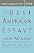 The Best American Essays 2004 (The Best American Series)