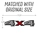 GOLD HOOK 2017 Ford F150 4x4 Decal FG Offroad Stickers Truck Bed Side Graphics (Set of 2)