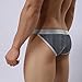 Sikye Male Underwear Men's ComfortSoft Briefs Sexy Low-waist Underpants (L, Dark Blue)
