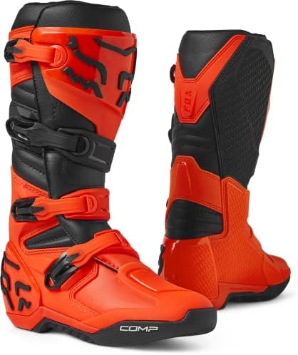 Amazon.com: Fox Racing Motion Motocross Boots (Fluorescent Orange