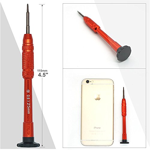 Teckman Y000 Tripoint Screwdriver,Magnetic Y000 Triwing Screwdriver Bit Set for iPhone 7/7Plus,iPhone8/8Plus,iPhone X and Apple Watch Repair