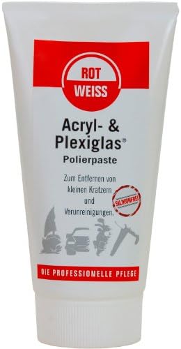 Rotweiss 5350 Acryl Und Plexiglas Polierpaste 150 Ml Tube Amazon De Garten