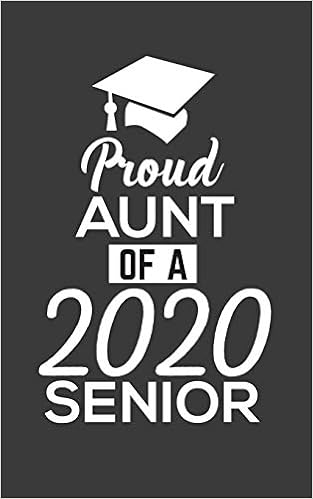 Proud Aunt Of 2020 Proud Aunt Of 2020 Senior Notebook Funny Pride Graduation Doodle Diary Book Gift For Graduated Student From Auntie To Niece Or Senior Graduating And Celebrating With