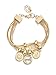 GUESS Factory Women's Gold-Tone Charm Bracelet, NS