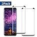 KZLVN [2 Pack] Galaxy S8 Plus Glass Screen Protector,9H Hardness Anti-Scratch Tempered Glass Screen Protector Film for Samsung Galaxy S8 Plus