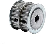 WNJ-TOOL XL-20T Timing Pulley 8/10/12mm Bore 5.08mm Pitch Double Head Aluminum view 2