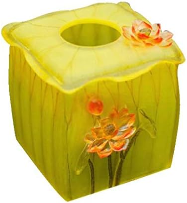 SMBYLL Resin Tissue Box Classical Garden Square Tray Tray Paper Tube Chinese Paper Tray Tissue box