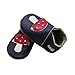 Mejale Baby Shoes Soft Sole Leather Crawling Moccasins Cartoon Infant Toddler First Walker Slippers