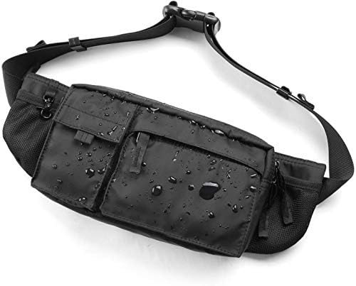 軽い 薄い 財布いれ ウエストポーチ ウエストバッグ ボディバッグ メンズ レディース ワンショルダー ショルダーバッグ 多機能 釣り用ウエストバッグ 防水 大容量 仕事 ランニング ジョギング 旅行 登山 斜めショルダー 腰につけるポーチ 耐摩擦 作業用に快適 男女兼用