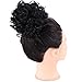 DIFEI Kinky Curly Hair Chignons Synthetic Afro Puff Drawstring Ponytail in Hair Extension for Black Women (Chignons)