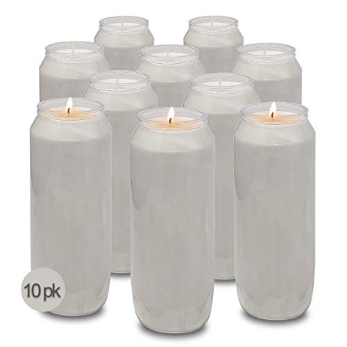 Photo 1 of 9 Day White Prayer Candles