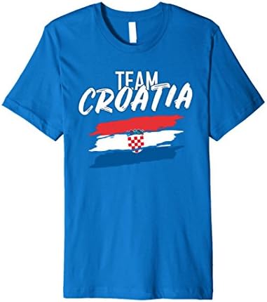 Team Croatia Soccer Premium T-Shirt | Croatian Sport Tee