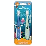 GuruNanda Toddler Toothbrush, Extra Soft Bristle